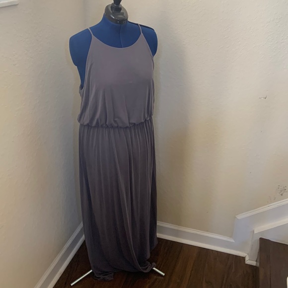 GAP Dresses & Skirts - Gap soft black high neck maxi size x-large
